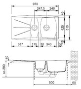 Мойка Franke MIG 651 гавана фото 3 в Санкт-Петербурге