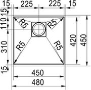Мойка Франке PKX 110-45/42 фото 3 в Санкт-Петербурге Мойка Franke PKX 110-45/42 фото 3 в Санкт-Петербурге