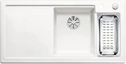 Мойка Blanco AXON II 6 S (чаша справа) керамика клапан-автомат InFino® глянцевый белый Мойка Blanco AXON II 6 S (чаша справа) керамика клапан-автомат InFino® глянцевый белый