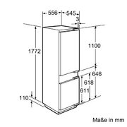 Холодильно-морозильная комбинация Neff K8341X0 фото 2 в Санкт-Петербурге
