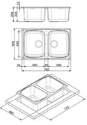 Мойка Смег LZ792CT фото 4 в Санкт-Петербурге Мойка Smeg LZ792CT фото 4 в Санкт-Петербурге
