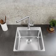 Мойка BLANCO SOLIS 400-IF/A нержавеющая сталь, клапан-автомат фото 2 в Санкт-Петербурге Мойка BLANCO SOLIS 400-IF/A нержавеющая сталь, клапан-автомат фото 2 в Санкт-Петербурге