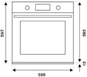 Духовой шкаф Bertazzoni F609HEREKTND фото 4 в Санкт-Петербурге