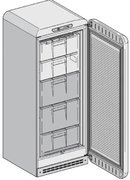 Холодильник Smeg CVB20RP фото 4 в Санкт-Петербурге