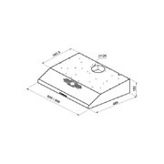 Козырьковая вытяжка Korting KHT 6334 B фото 4 в Санкт-Петербурге