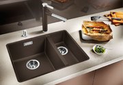 Мойка Бланко Subline 340/160-F темная скала фото 2 в Санкт-Петербурге Мойка Blanco Subline 340/160-F темная скала фото 2 в Санкт-Петербурге