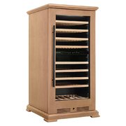 Винный шкаф Meyvel MV99PRO-KBT2 (Натуральный бук) фото 3 в Санкт-Петербурге