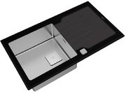 Врезная раковина Тека Diamond RS15 1B 1D 86 BLACK фото 3 в Санкт-Петербурге Врезная раковина Teka Diamond RS15 1B 1D 86 BLACK фото 3 в Санкт-Петербурге
