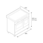 Варочный центр Bertazzoni MAS90 6 MFE D VI T фото 4 в Санкт-Петербурге