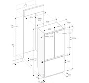 Встраиваемая холодильно-морозильная комбинация Gaggenau RY492304 фото 3 в Санкт-Петербурге
