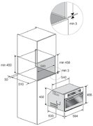 Духовой шкаф Fulgor Milano FCSO 4511 TM X фото 4 в Санкт-Петербурге