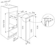 Встраиваемый холодильник Kuppersbusch FK 4545.1i фото 2 в Санкт-Петербурге