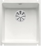 Мойка Бланко SUBLINE 375-U керамика отводная арматура InFino® матовый белый фото в Санкт-Петербурге Мойка Blanco SUBLINE 375-U керамика отводная арматура InFino® матовый белый фото в Санкт-Петербурге