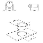 Мойка Smeg LS50P фото 2 в Санкт-Петербурге