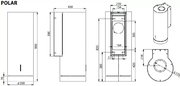 Вытяжка Falmec POLAR X фото 4 в Санкт-Петербурге