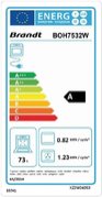 Встраиваемый духовой шкаф Brandt BOH7532W фото 3 в Санкт-Петербурге
