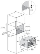 Встраиваемая микроволновая печь Fulgor Milano FCMO 4507 TM X фото 4 в Санкт-Петербурге