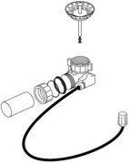 Набор доукомплетации клапаном-автоматом с круглой ручкой для Blanco Panor 118979 фото в Санкт-Петербурге