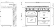 Варочный центр Lofra P126SMFE+MF/2Ci фото 4 в Санкт-Петербурге