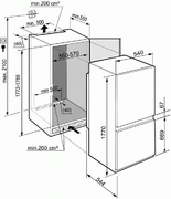 Встраиваемый двухкамерный холодильник Liebherr ICS 3204 Comfort фото 3 в Санкт-Петербурге