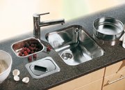 Мойка Blanco Supra 500-U клапан-автомат нержавеющая сталь фото 2 в Санкт-Петербурге