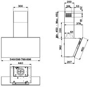Вытяжка Faber DAISY EG6 LED BK A80 фото 4 в Санкт-Петербурге