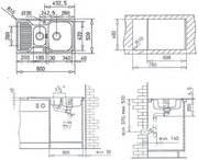 Мойка Teka Princess 1 1/2B 1/2D MCTXT фото 3 в Санкт-Петербурге