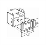 Микроволновая печь Teka MWL 20 BIT STAINLESS STEEL фото 2 в Санкт-Петербурге