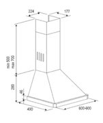 Вытяжка Kuppersberg Amphora 90 X 4PB фото 2 в Санкт-Петербурге