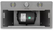 Встраиваемая вытяжка KRONA SVEN 600 inox one knob фото 3 в Санкт-Петербурге