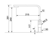 Смеситель Франке Quantum хром фото 3 в Санкт-Петербурге Смеситель Franke Quantum хром фото 3 в Санкт-Петербурге