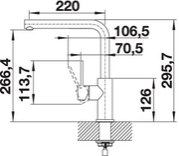 Смеситель Бланко LANORA полированная нержавеющая сталь фото 3 в Санкт-Петербурге Смеситель Blanco LANORA полированная нержавеющая сталь фото 3 в Санкт-Петербурге