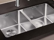 Мойка Бланко ANDANO 340/340-U клапан-автомат нержавеющая сталь фото 3 в Санкт-Петербурге Мойка Blanco ANDANO 340/340-U клапан-автомат нержавеющая сталь фото 3 в Санкт-Петербурге