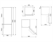 Холодильник Smeg FC182PBNEM фото 3 в Санкт-Петербурге