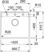 Мойка Franke MRG 610-52 TL белый фото 2 в Санкт-Петербурге