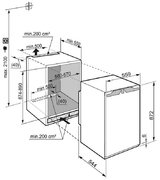 Встраиваемый холодильник Liebherr IK 1654 Premium фото 4 в Санкт-Петербурге