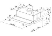 Встраиваемая вытяжка Smeg KSET61E2 фото 4 в Санкт-Петербурге