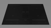 Варочная панель с встроенной вытяжкой Fulgor Milano FCLHD 8041 HID TS BK2 фото 2 в Санкт-Петербурге