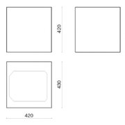 Вытяжка Falmec Rubik 43 (450) (с системой E.ion) ECP black фото 3 в Санкт-Петербурге