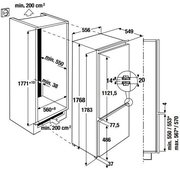 Встраиваемый холодильник Kuppersbusch FKGF 8800.1i фото 2 в Санкт-Петербурге