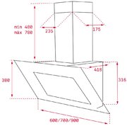 Вытяжка Teka DVT 950 WHITE фото 2 в Санкт-Петербурге