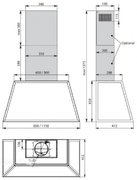 Вытяжка Falmec TIME 85 anthracite фото 3 в Санкт-Петербурге