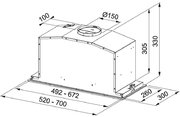 Встраиваемая вытяжка Franke Box Plus FBI 547 XS NP фото 4 в Санкт-Петербурге