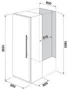 Встраиваемая морозильная камера Fulgor Milano FFSI 351 NF ED X фото 3 в Санкт-Петербурге