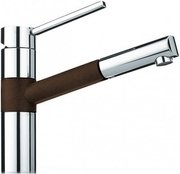 Смеситель Франке Landy 350 выдвижной шланг хром/шоколад фото в Санкт-Петербурге Смеситель Franke Landy 350 выдвижной шланг хром/шоколад фото в Санкт-Петербурге