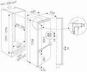 Встраиваемый холодильник Kuppersbusch FKGF 8851.0i фото 2 в Санкт-Петербурге