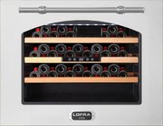 Встраиваемый винный шкаф Lofra ZBRS24M/R CANTINA 24 INOX CROMO фото в Санкт-Петербурге