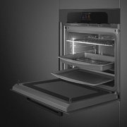 Духовой шкаф с функциями пара и СВЧ Smeg SO6204APB фото 4 в Санкт-Петербурге