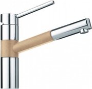 Смеситель Франке Landy 350 выдвижной шланг хром/бежевый фото в Санкт-Петербурге Смеситель Franke Landy 350 выдвижной шланг хром/бежевый фото в Санкт-Петербурге