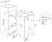 Встраиваемый холодильник Kuppersbusch FK 4540.1i фото 2 в Санкт-Петербурге